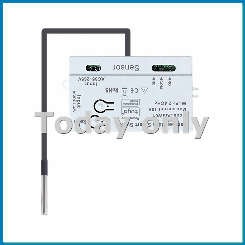 Wifi Thermostat - Sensore di Temperatura WiFi Tuya 2.4G,
