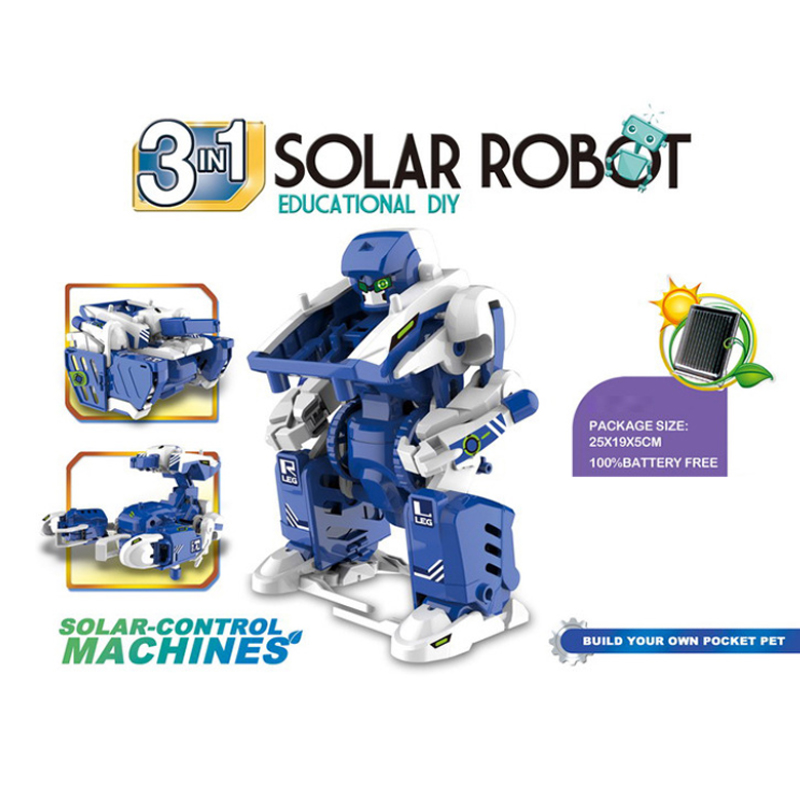 Stem Robotics Kit - Kit Robot 3 in 1 Educativo,