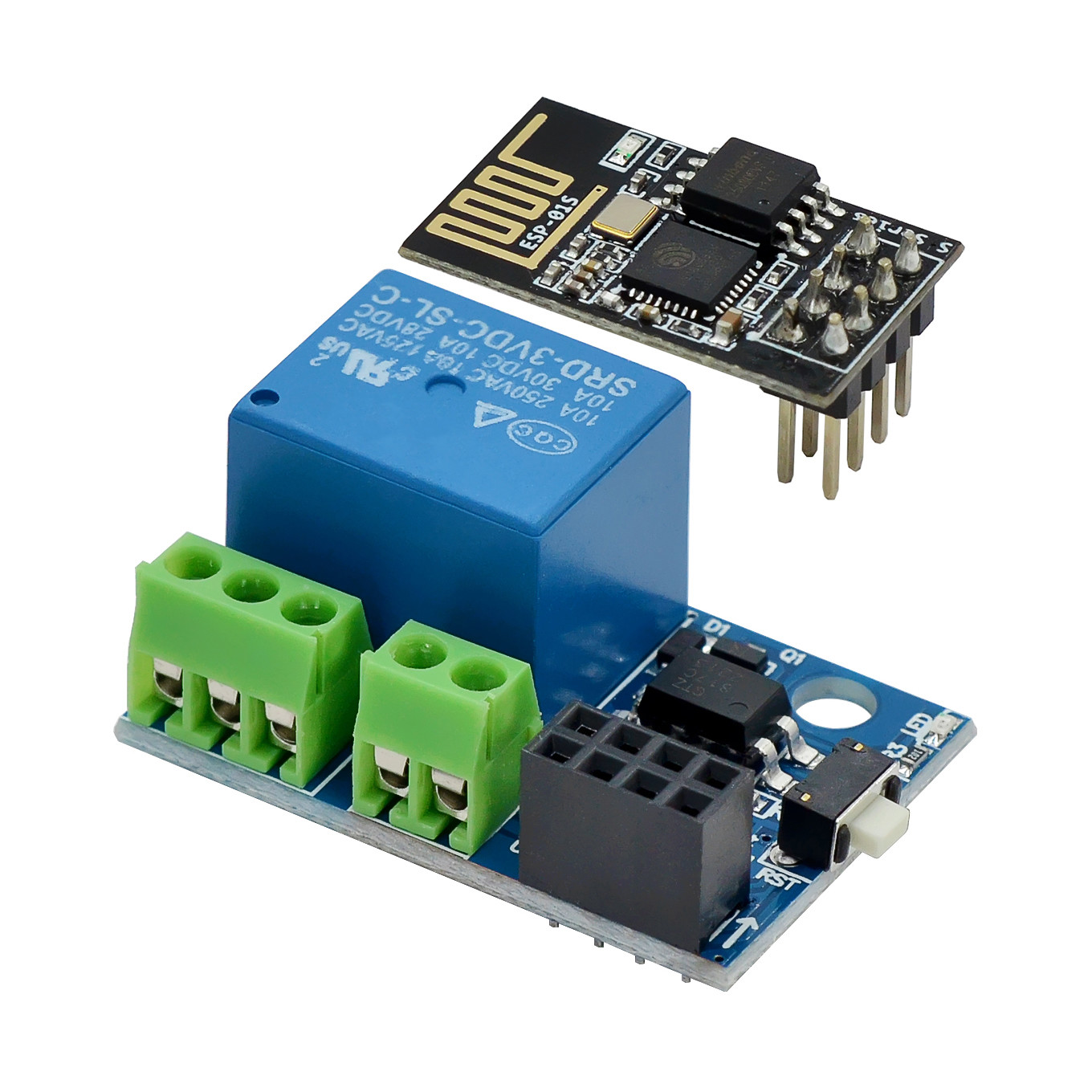 Esp32 Smart Home Kit - ESP-01S Modulo Relè WiFi 5V 10A