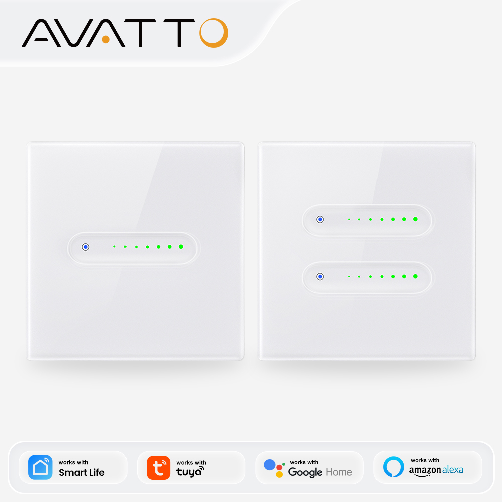Smart Light Switch Wifi - AVATTO WiFi Interruttore Dimmer Smart 1/2