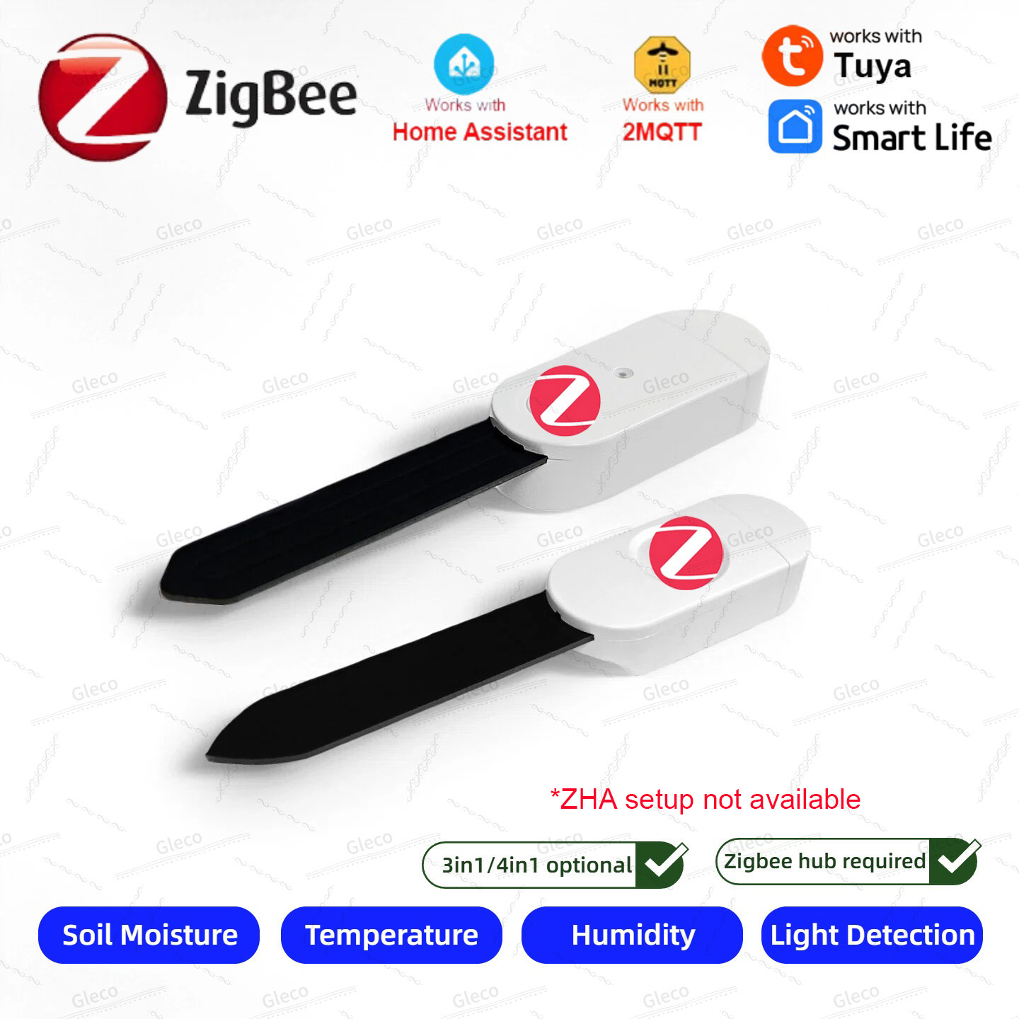 Smart Home Automation Kit - Sensore di umidità del suolo Zigbee,