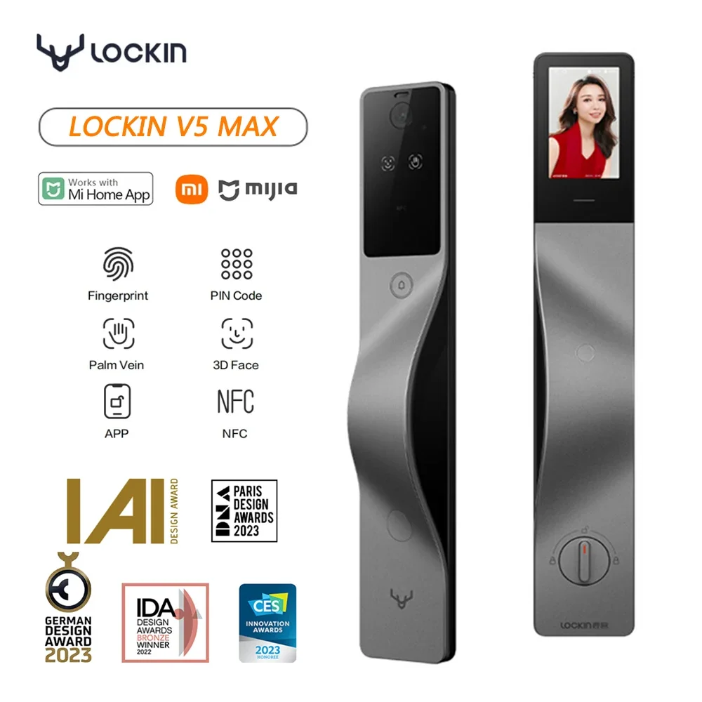 Smart Door Lock Wifi - Serratura intelligente Lockin V5 Max con