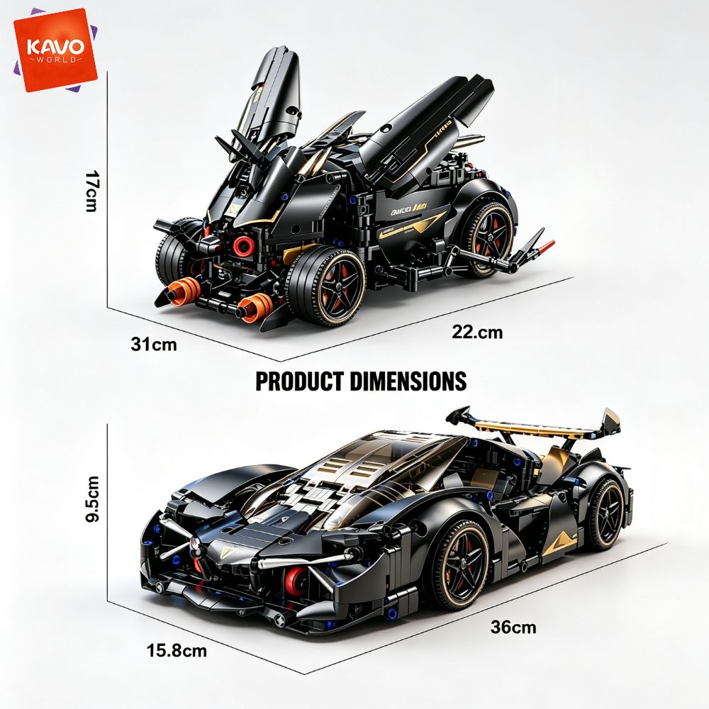 KAVOWORLD 1248 pezzi, set di c - Stem Robotics Kit recensione e prezzo