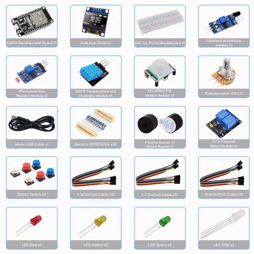 Kit creatore per progetti Star - Esp32 Smart Home Kit recensione e prezzo