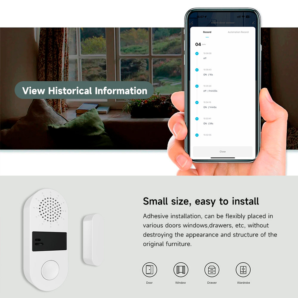 Sensore di Contatto Wireless T - Smart Home Automation Kit recensione e prezzo