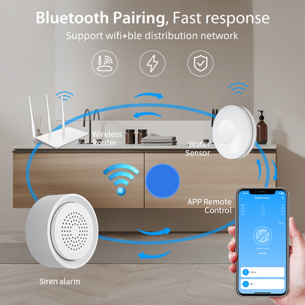 PHILE-Sensore di Perdite d'Acq - Smart Home Automation Kit recensione e prezzo