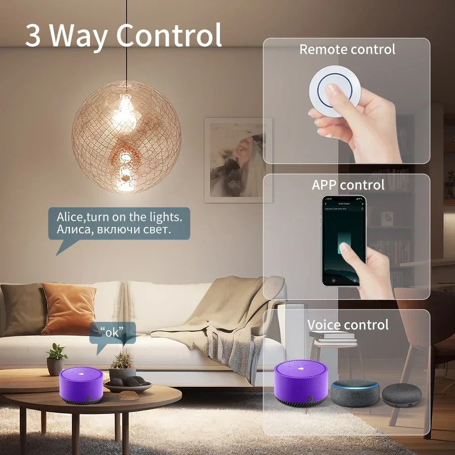 Tuya Wifi Smart Switch RF 433  - Smart Light Switch Wifi recensione e prezzo