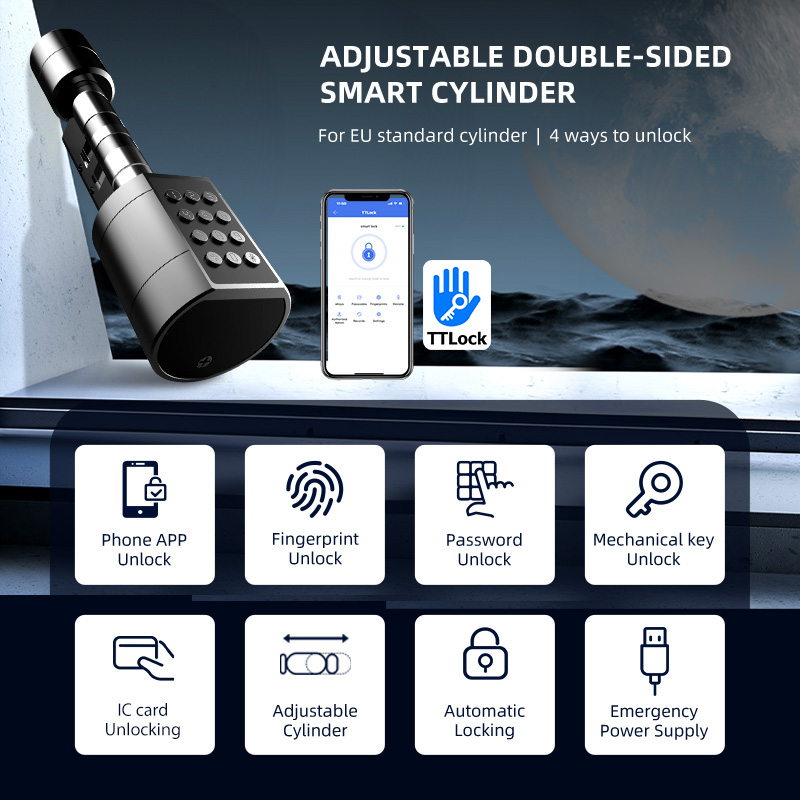 Smart Euro Serratura cilindric - Smart Door Lock Wifi recensione e prezzo