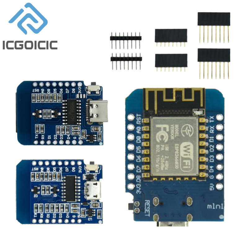 D1 Mini-Mini NodeMcu 4M byte L - Esp8266 Relay Module recensione e prezzo