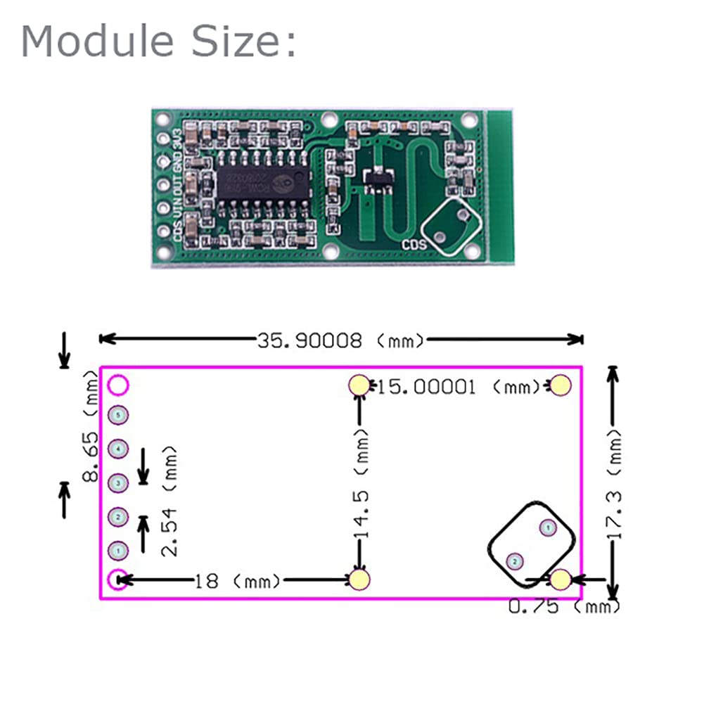 5PCS RCWL-0516 Sensore di rile - Esp8266 Relay Module recensione e prezzo